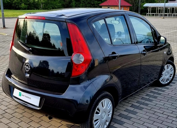 Opel Agila cena 11900 przebieg: 159000, rok produkcji 2009 z Paczków małe 46